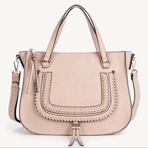 Sole Society Pink Destin Satchel
